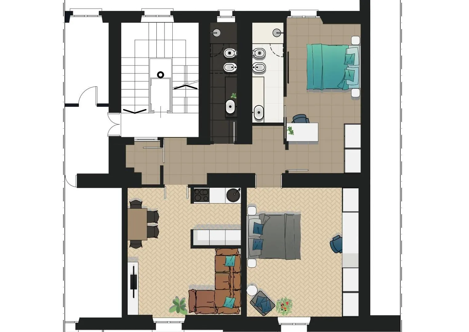 Appartamento Moderno Multicomfort - Premuda Luxury Mailand